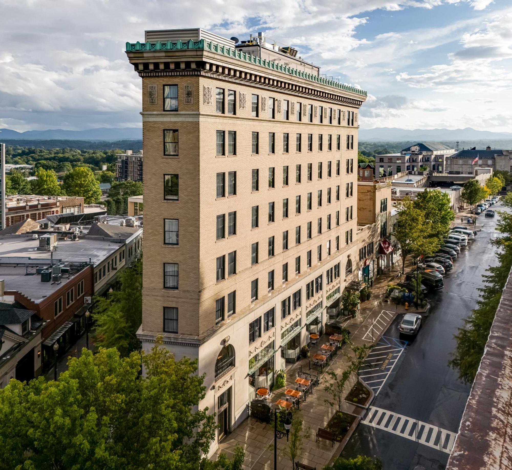 The Flat Iron Hotel Asheville Exterior foto
